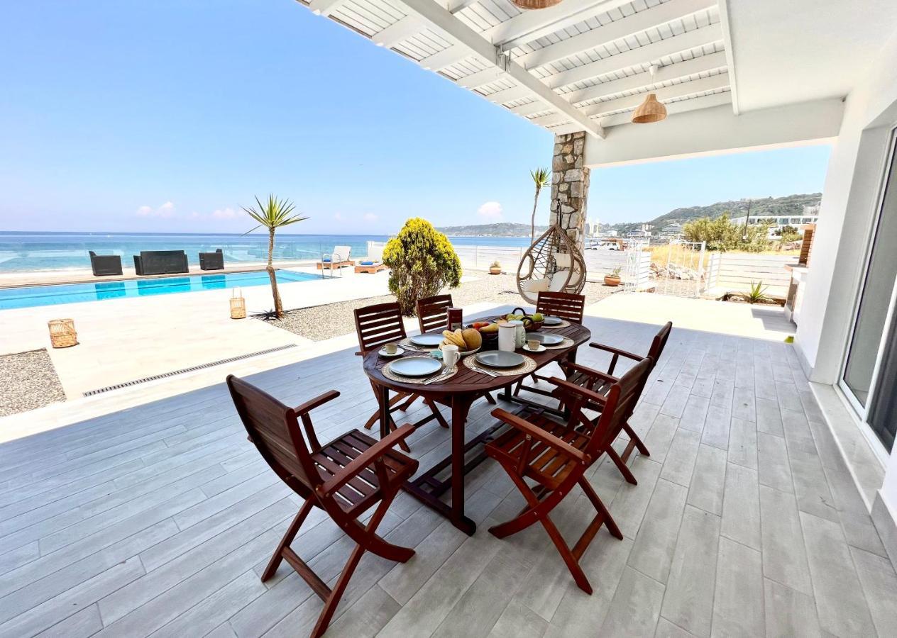 Vaso Beach Front Villa Ialysos  Dış mekan fotoğraf